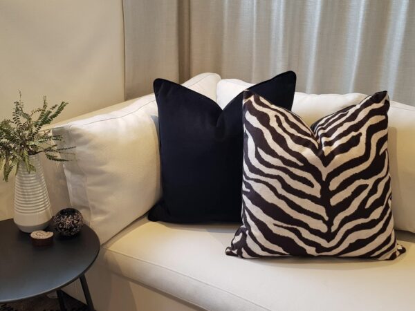 Zebra velvet Cushion