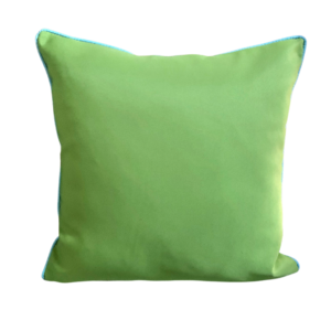 Outdoor Cushion Piped Plain Lime