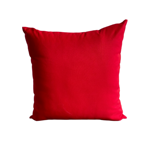 Plain Red Outdoor Cushion