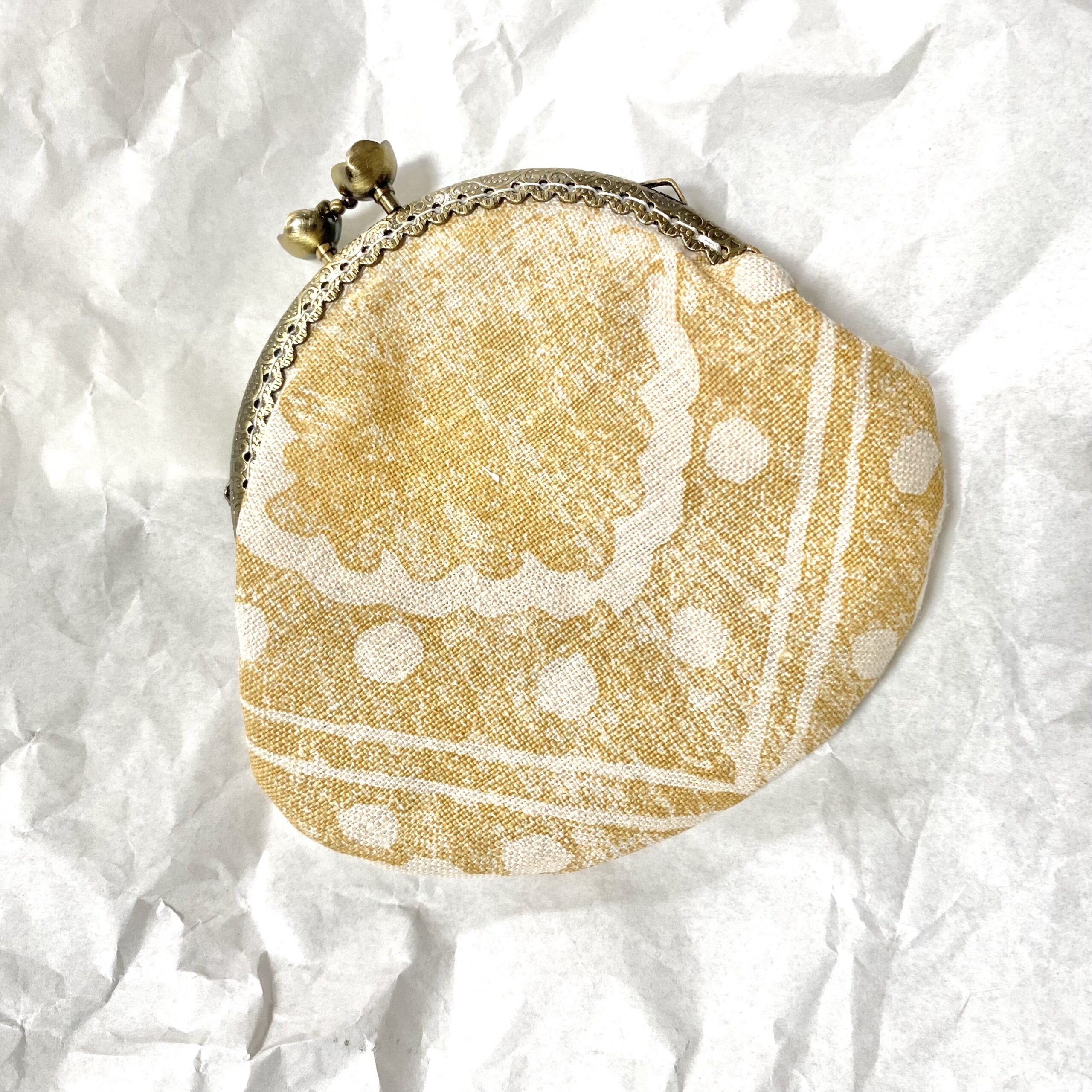 Handcrafted Coin Purse – Gold