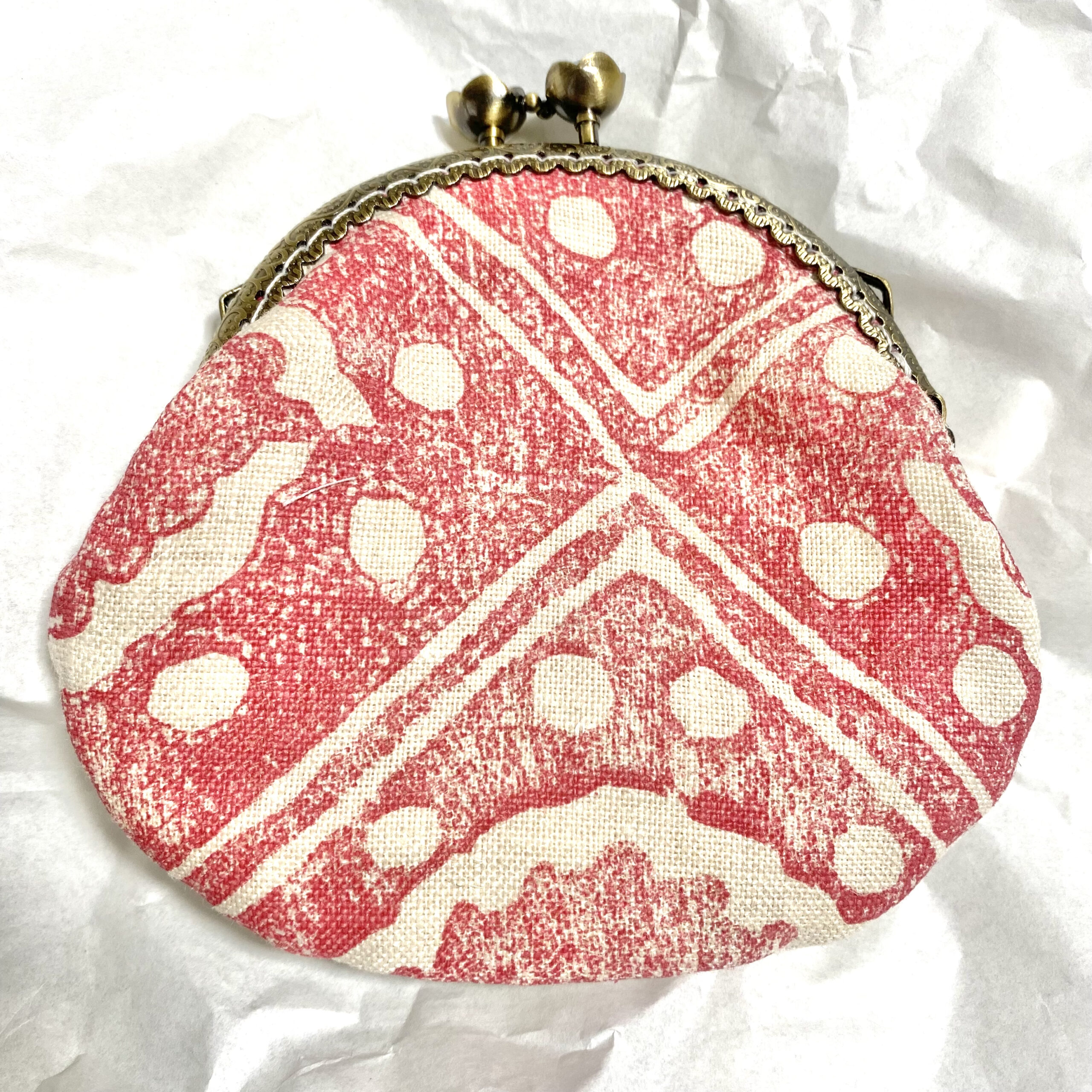 Handcrafted Coin Purse – Red
