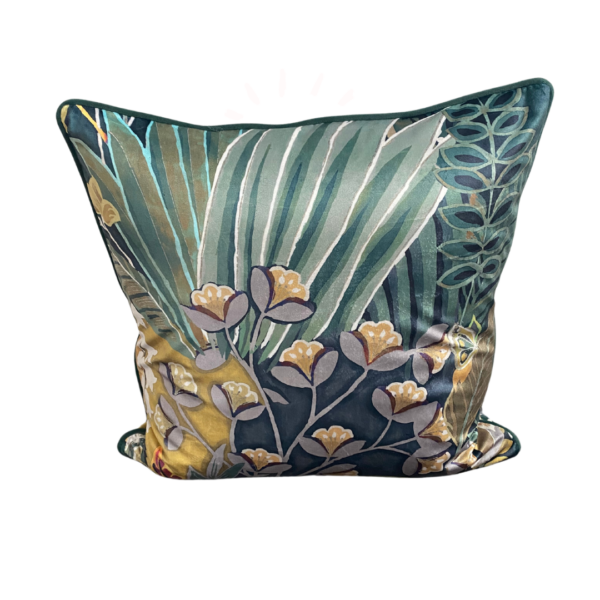 Warwick Fabrics Botanist Emerald Cushion