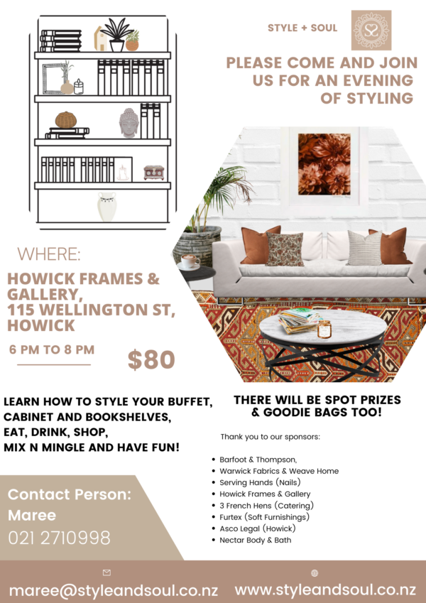 Styling Event Invitation - Learn the 6 basic styling elements and how to use them